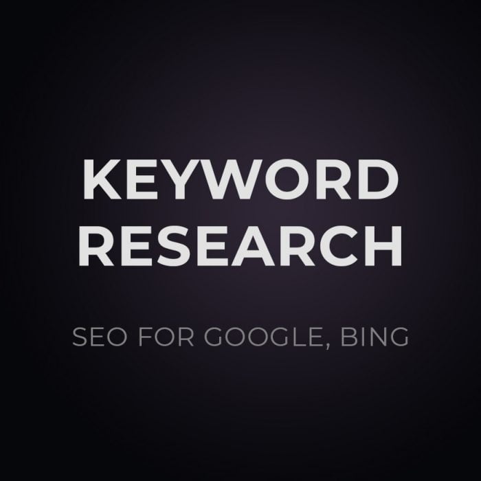 Keyword Research: steveayo