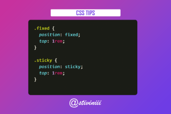 You Probably Want position: sticky Instead of Fixed